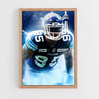 ap-toronto argonauts-4 cadre Bois clair