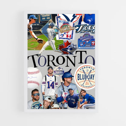 ap-toronto blue jays-8 cadre Blanc