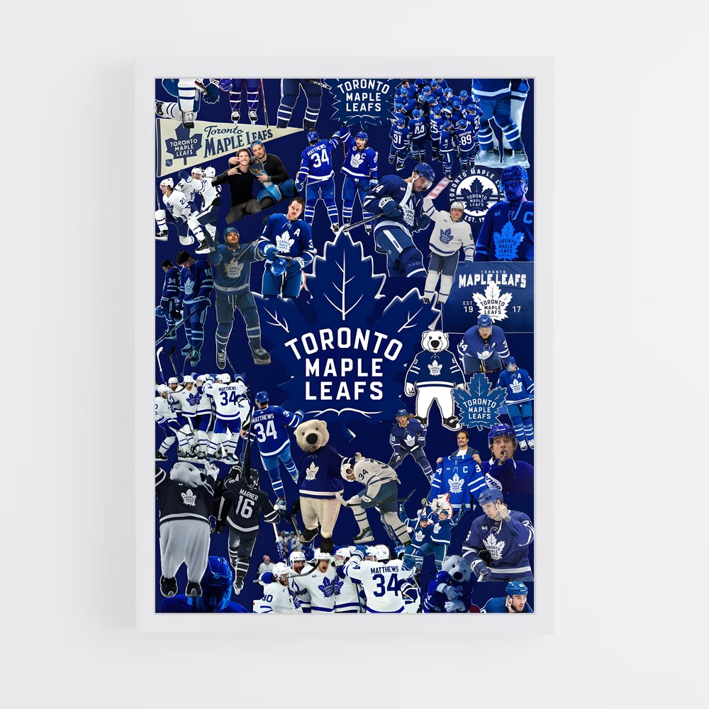 ap-toronto maple leafs-1 cadre Blanc
