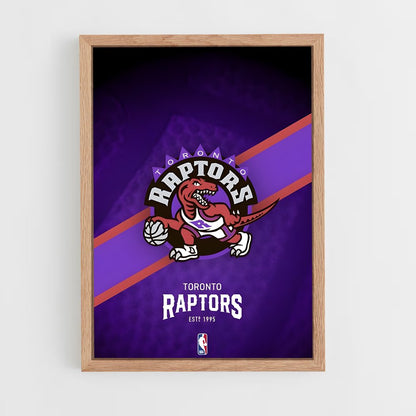 ap-toronto raptors-3 cadre Bois clair