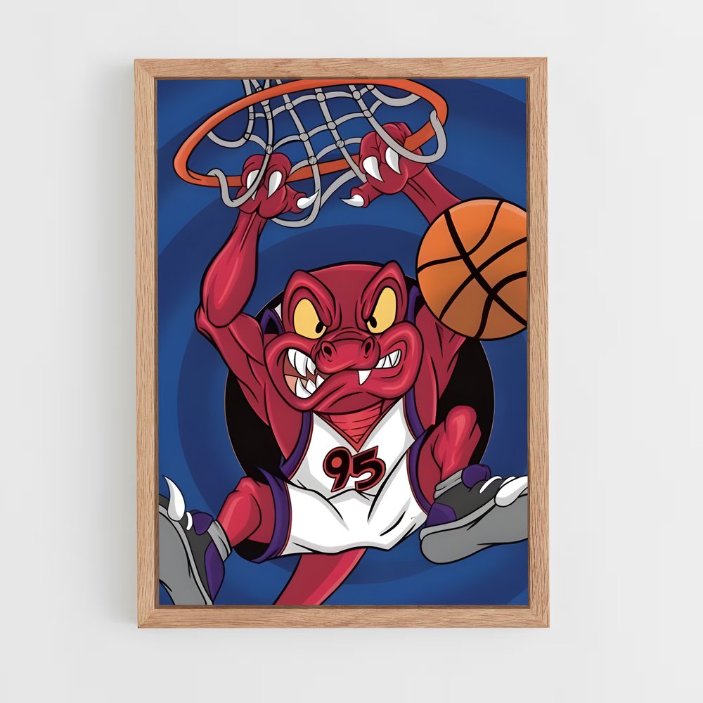ap-toronto raptors-5 cadre Bois clair