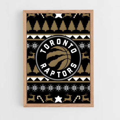 ap-toronto raptors-7 cadre Bois clair