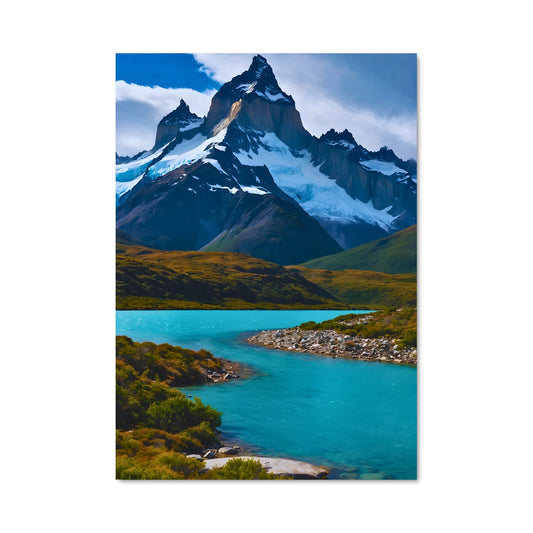 Poster Sommet des Andes