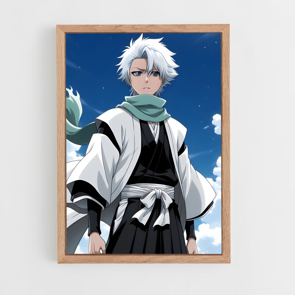 ap-toshiro hitsugaya-1 cadre Bois clair