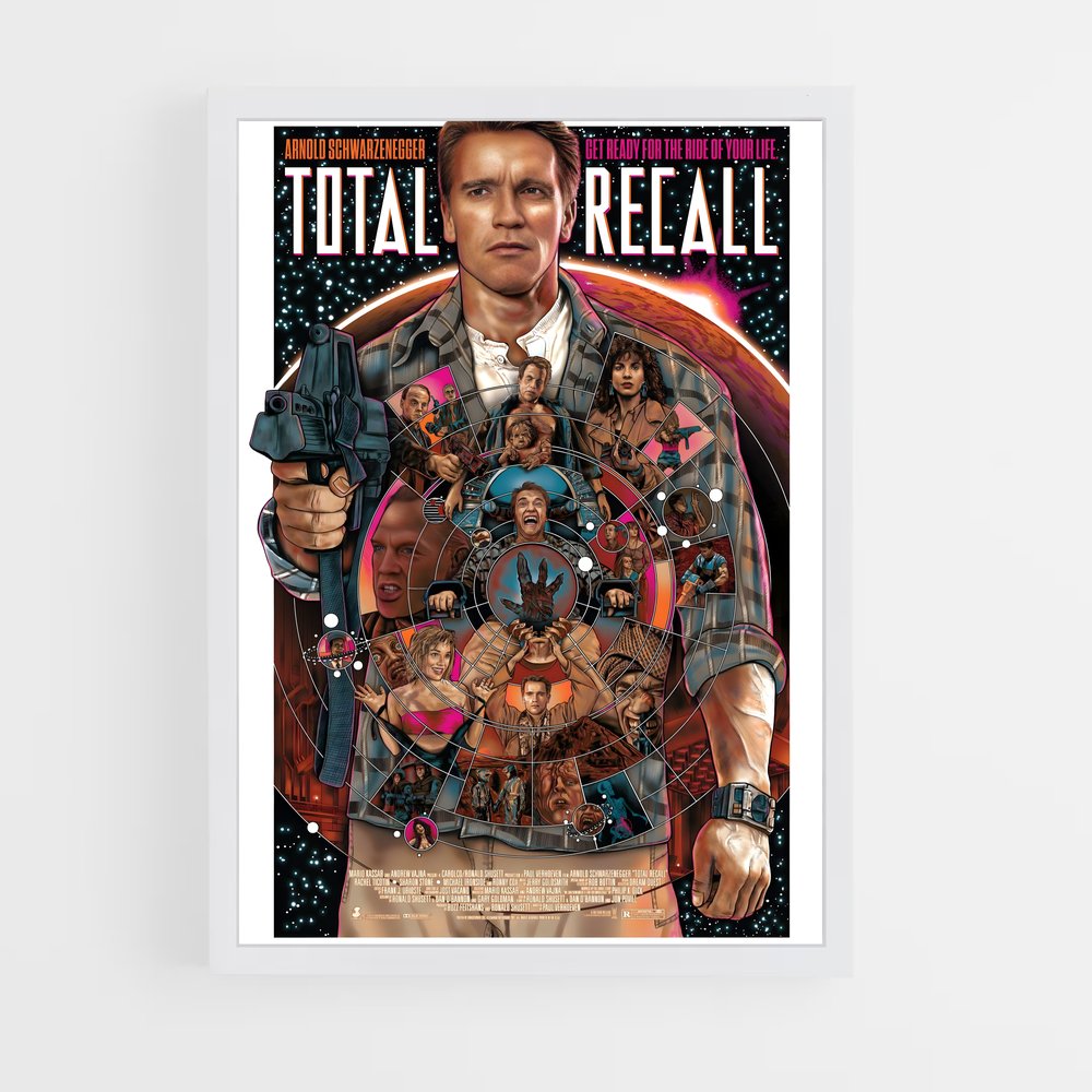 ap-total recall-3 cadre Blanc