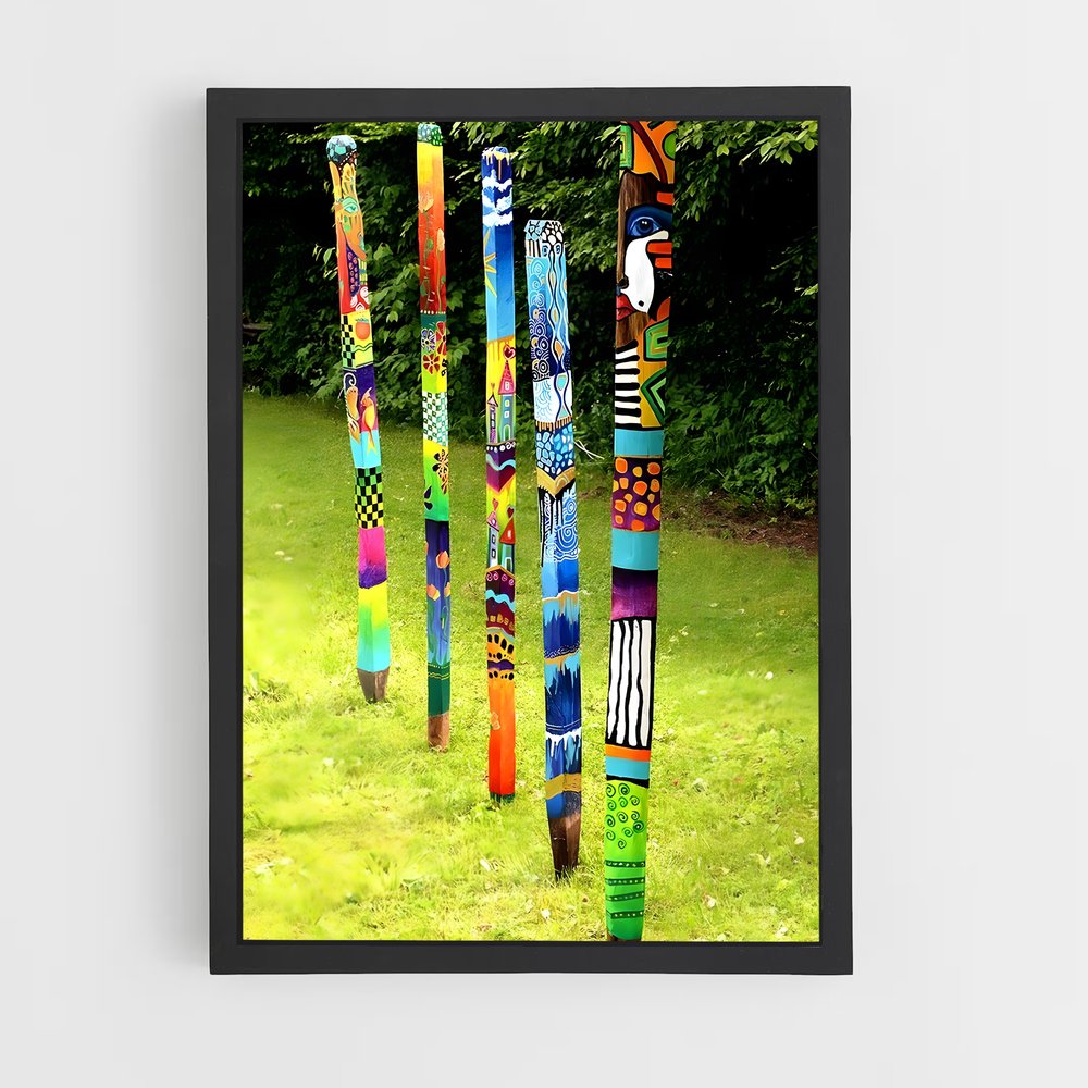 ap-totem poles-2 cadre Noir