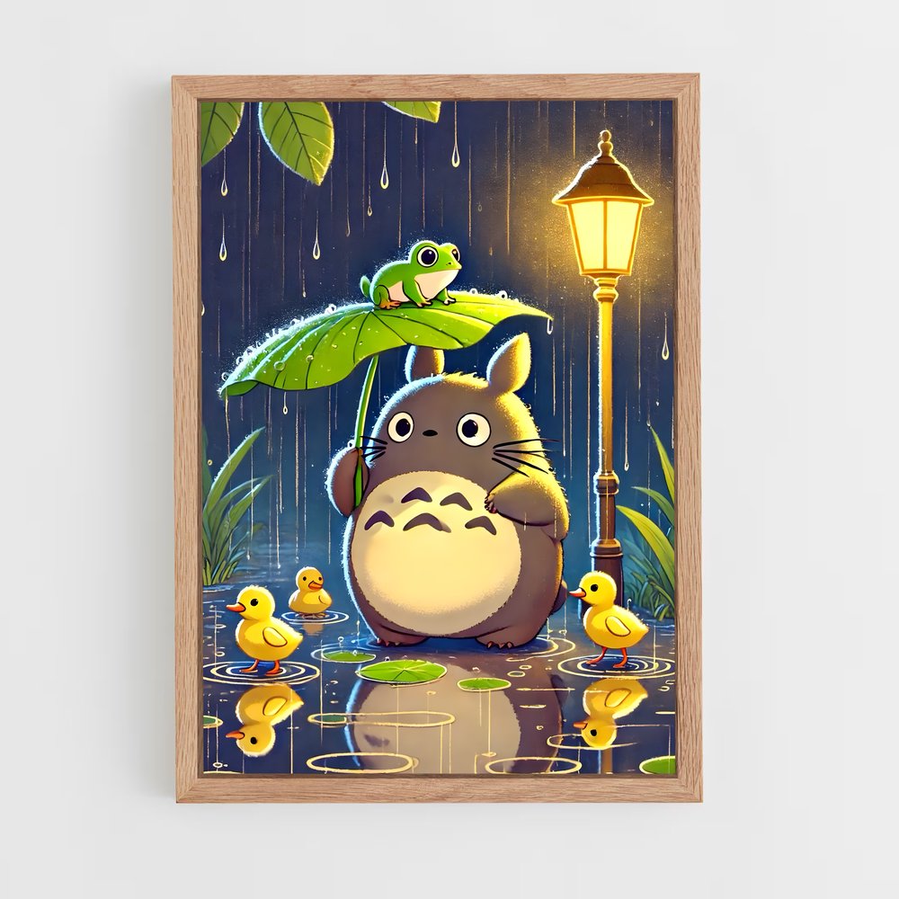 ap-totoro-11 cadre Bois clair