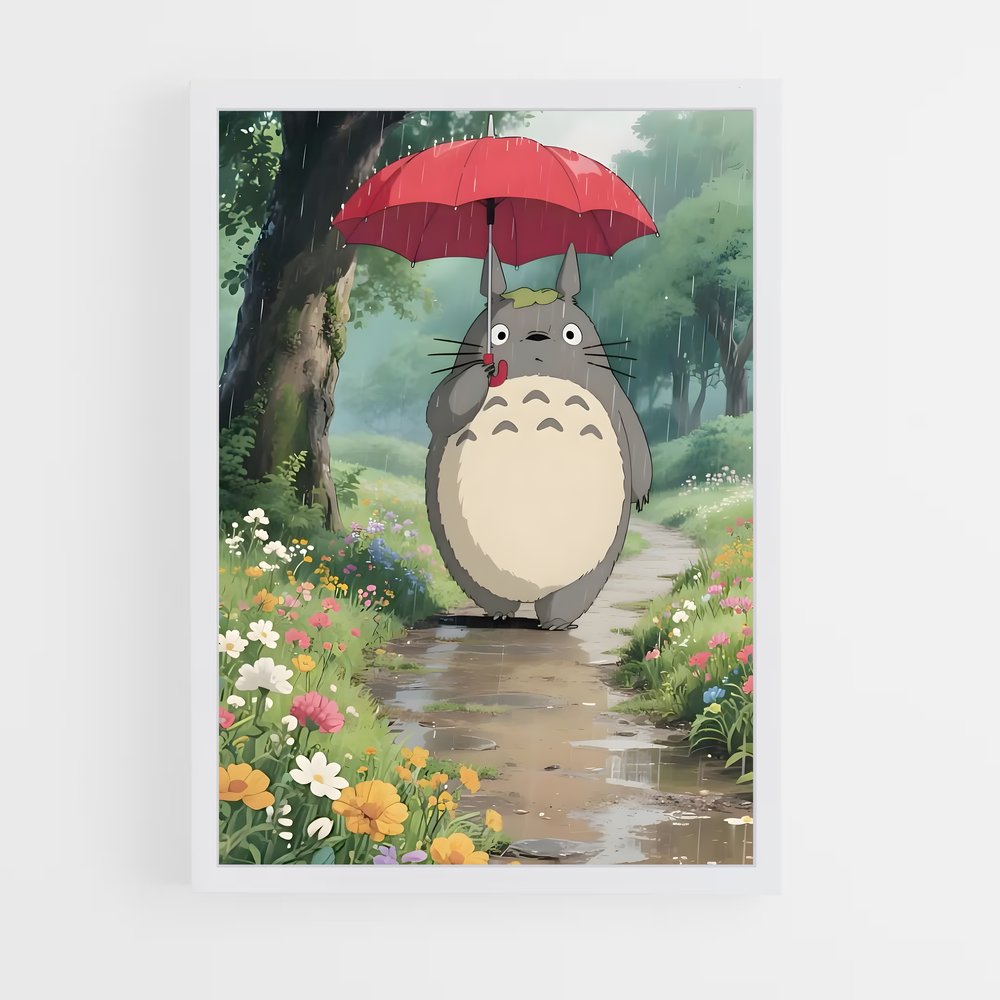 ap-totoro-8 cadre Blanc