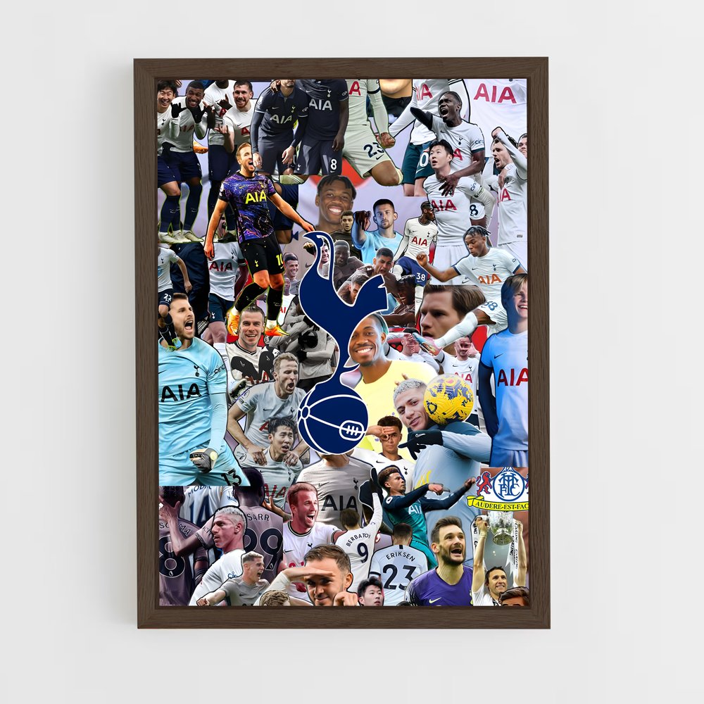 ap-tottenham hotspur fc-12 cadre Bois foncé