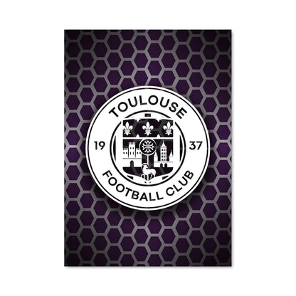 Poster Stade Rouge et Noir