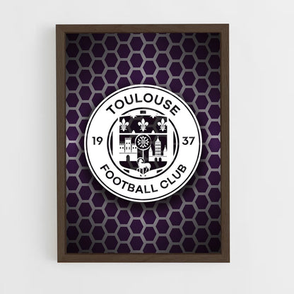 ap-toulouse fc-7 cadre Bois foncé