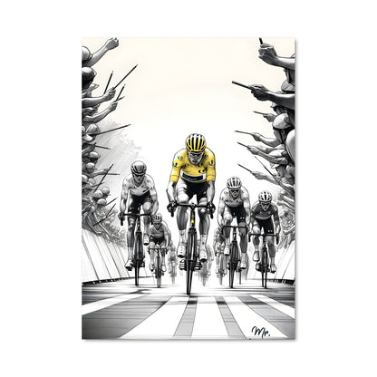 Poster En Route pour le Maillot Jaune