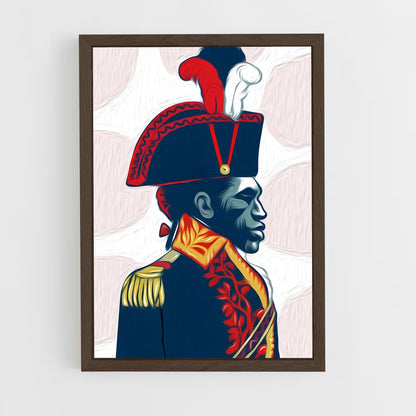 ap-toussaint louverture-6 cadre Bois foncé
