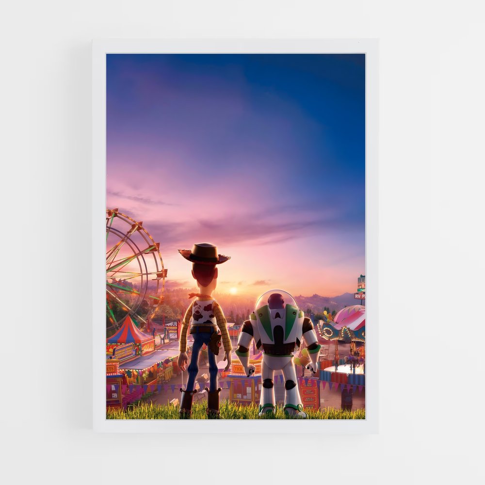 ap-toy story-1 cadre Blanc