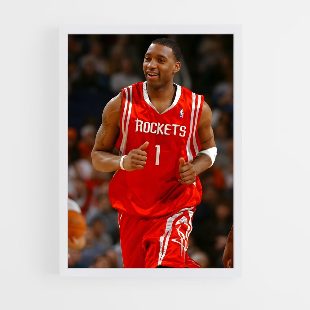 ap-tracy mcgrady-7 cadre Blanc
