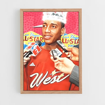 ap-tracy mcgrady-8 cadre Bois clair