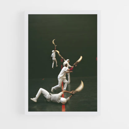 ap-traditional basque pelota-4 cadre Blanc