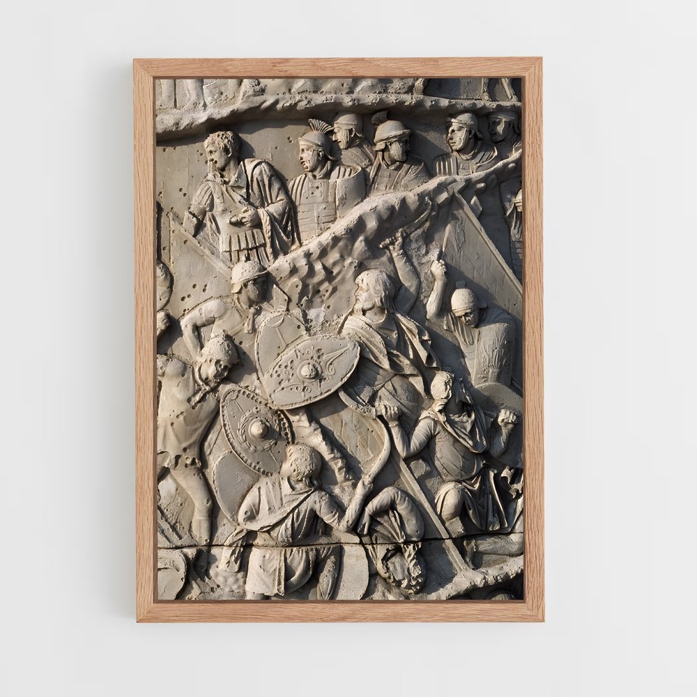 ap-trajan column reliefs-11 cadre Bois clair