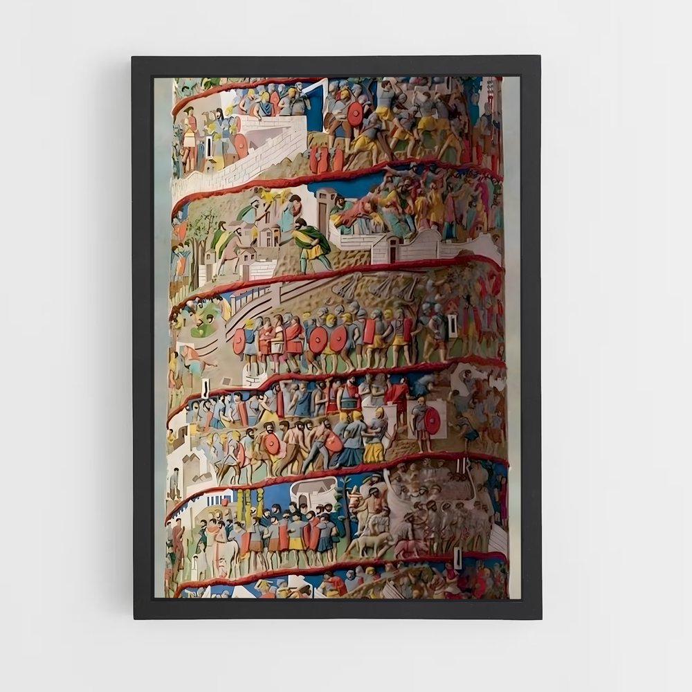 ap-trajan column reliefs-2 cadre Noir