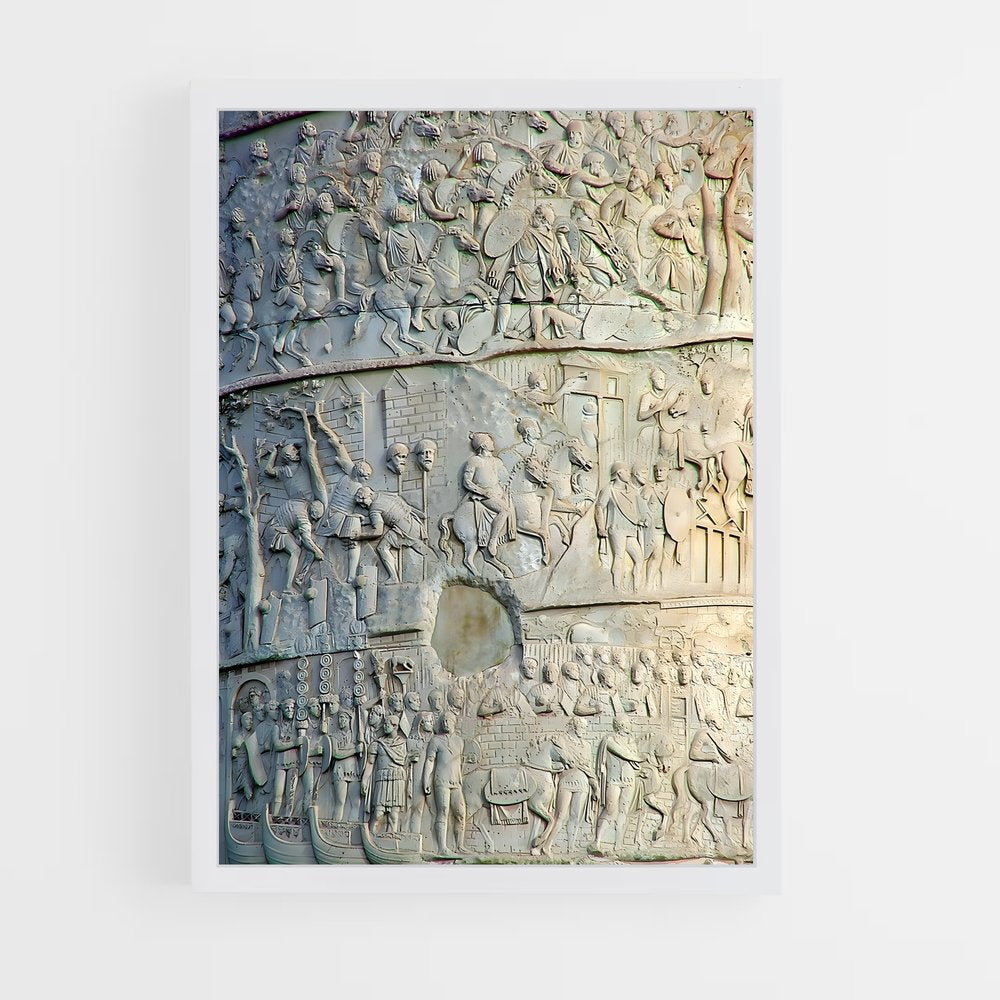 ap-trajan column reliefs-4 cadre Blanc