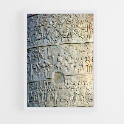 ap-trajan column reliefs-4 cadre Blanc