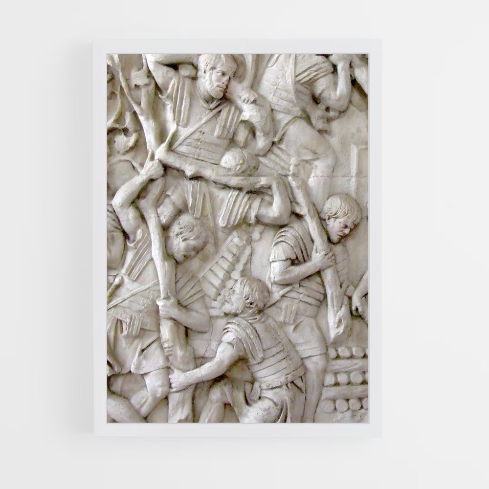 ap-trajan column reliefs-6 cadre Blanc