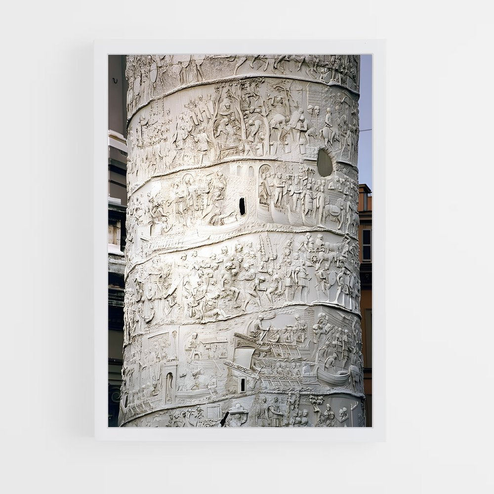 ap-trajan column reliefs-8 cadre Blanc
