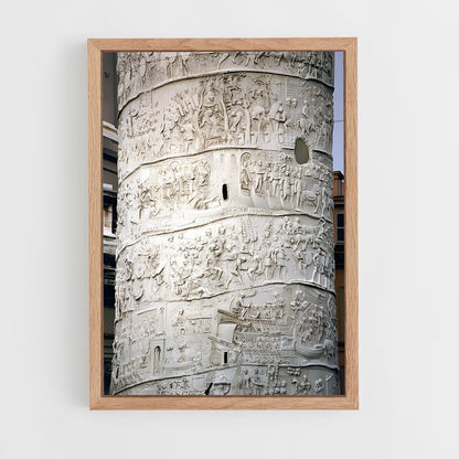 ap-trajan column reliefs-8 cadre Bois clair