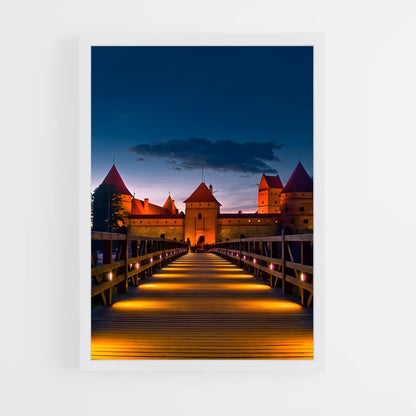 ap-trakai castle-3 cadre Blanc