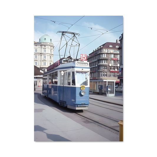 Poster Tramway Urbain