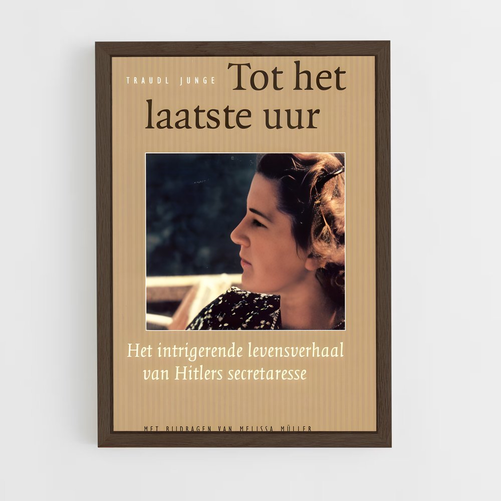 ap-traudl junge-2 cadre Bois foncé