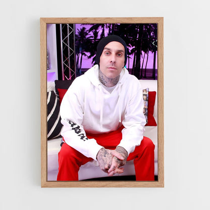 ap-travis barker-2 cadre Bois clair