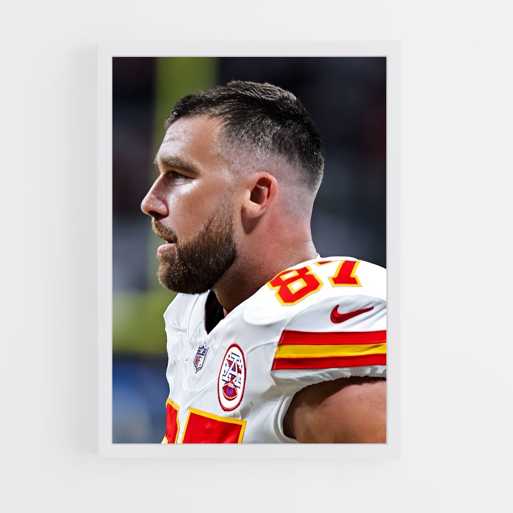 ap-travis kelce-6 cadre Blanc