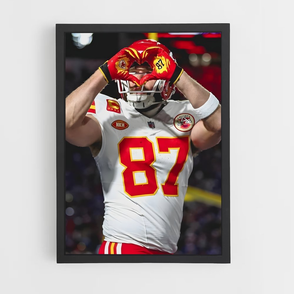 ap-travis kelce-7 cadre Noir