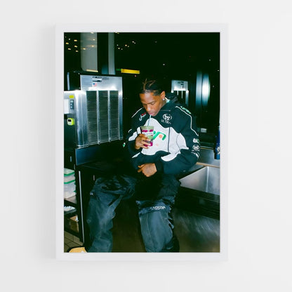 ap-travis scott-12 cadre Blanc