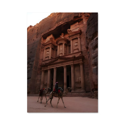 Poster Voyage au Coeur du Désert