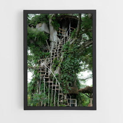 ap-tree canopy-4 cadre Noir