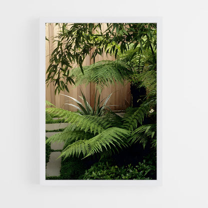 ap-tree fern-2 cadre Blanc