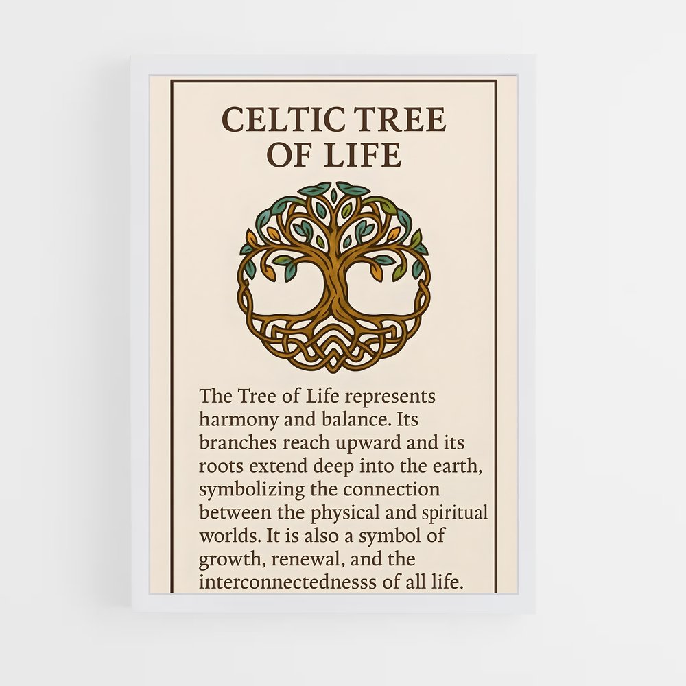 ap-tree of life-6 cadre Blanc