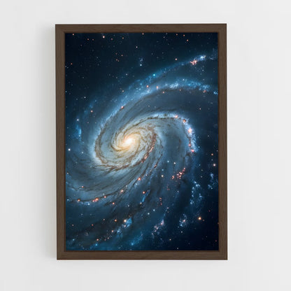 ap-triangulum galaxy-1 cadre Bois foncé