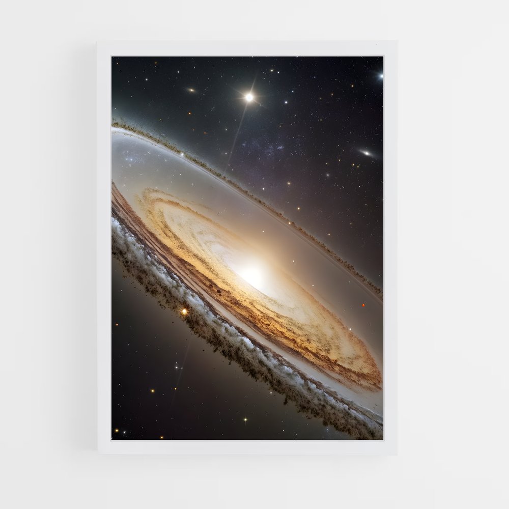 ap-triangulum galaxy-2 cadre Blanc