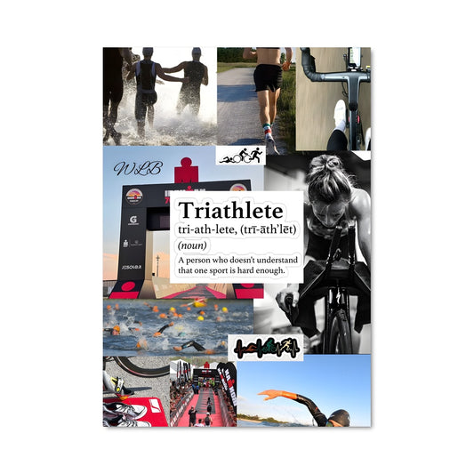 Poster Triathlon Énergie