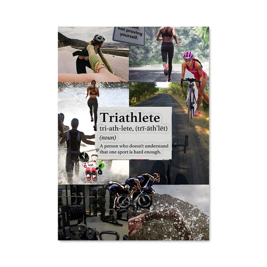 Poster Triathlon Extrême