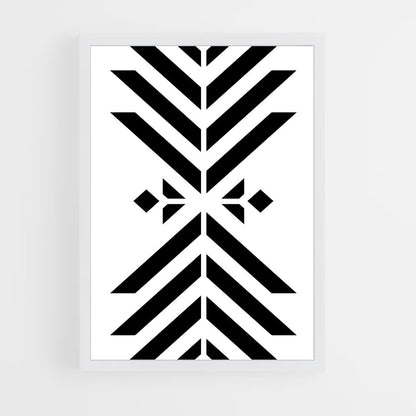 ap-tribal patterns-5 cadre Blanc
