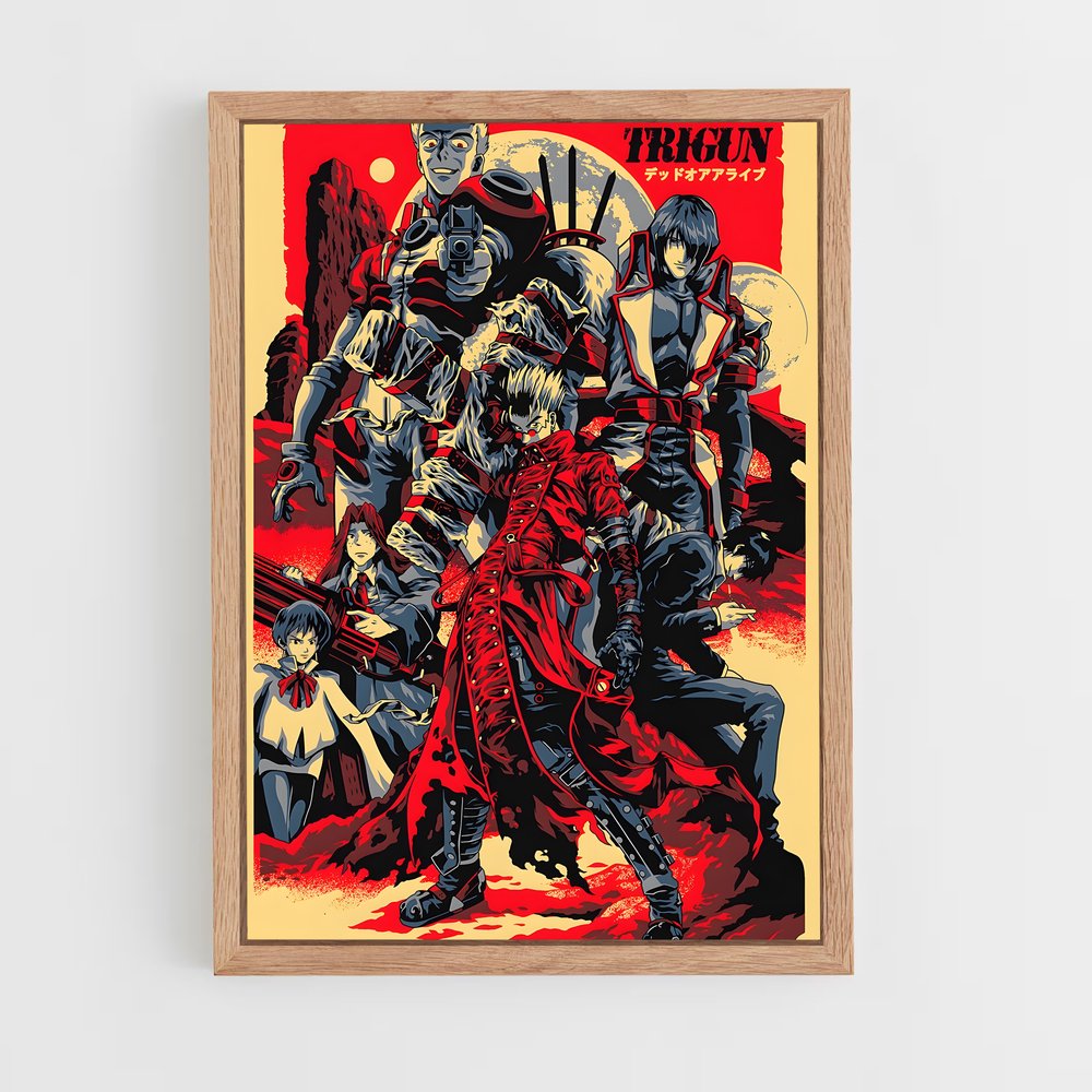 ap-trigun-5 cadre Bois clair