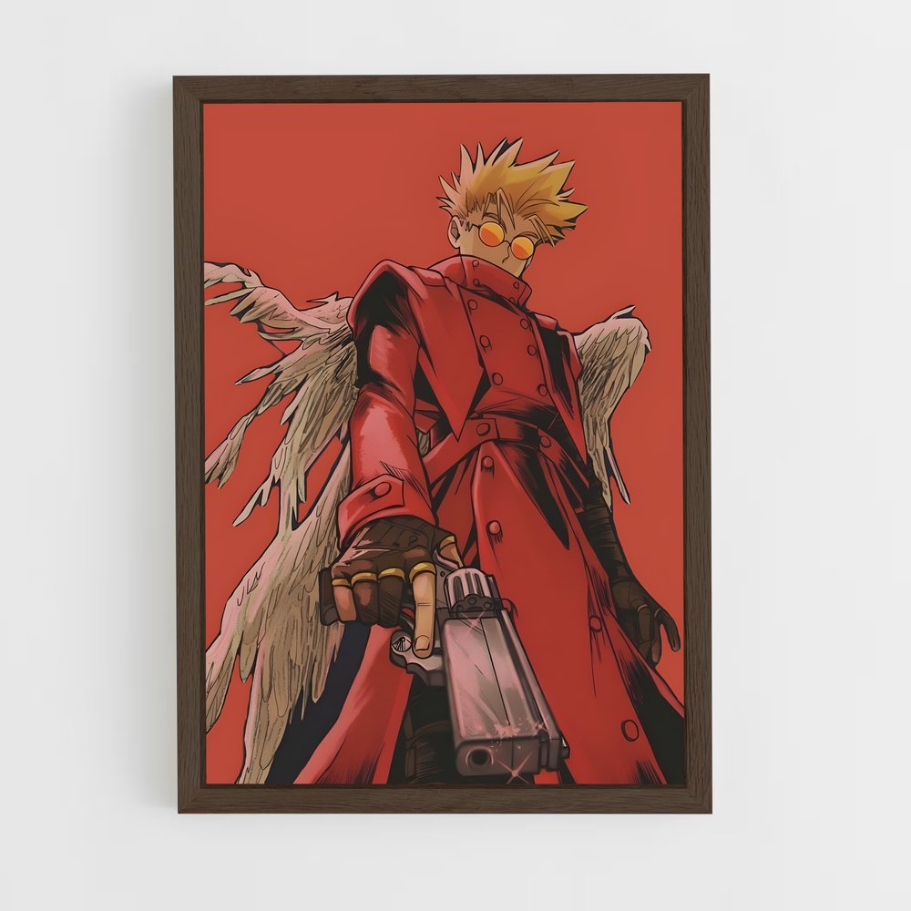 ap-trigun-6 cadre Bois foncé