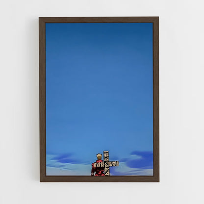 ap-trigun-7 cadre Bois foncé