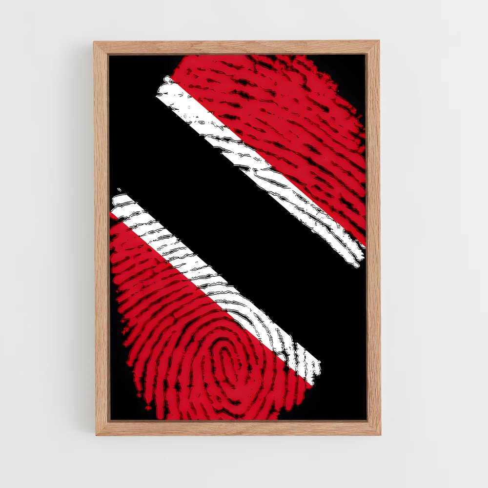 ap-trinidad and tobago flag-2 cadre Bois clair