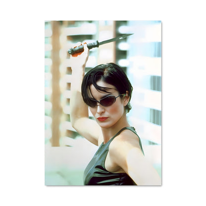 Poster Femme en Matrix