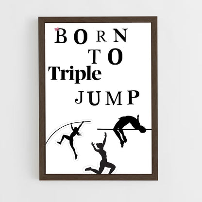 ap-triple jump-3 cadre Bois foncé